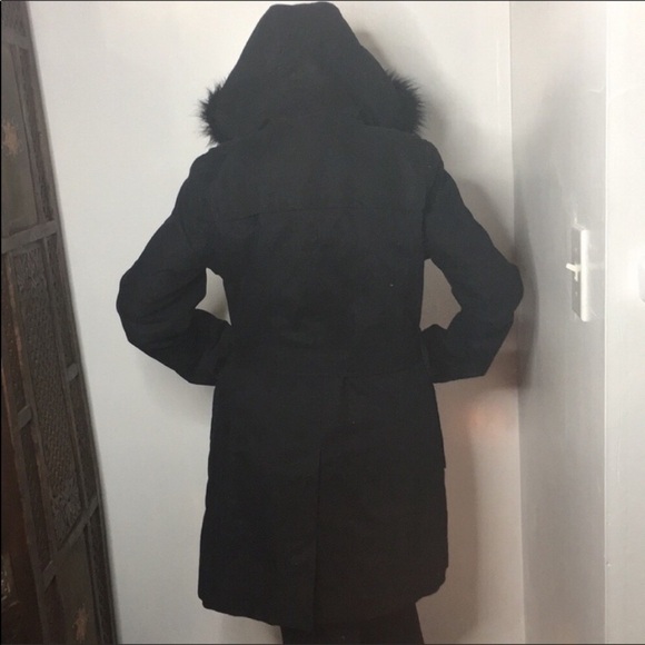 Nautica hooded Faux fur trim coat - Picture 4 of 12